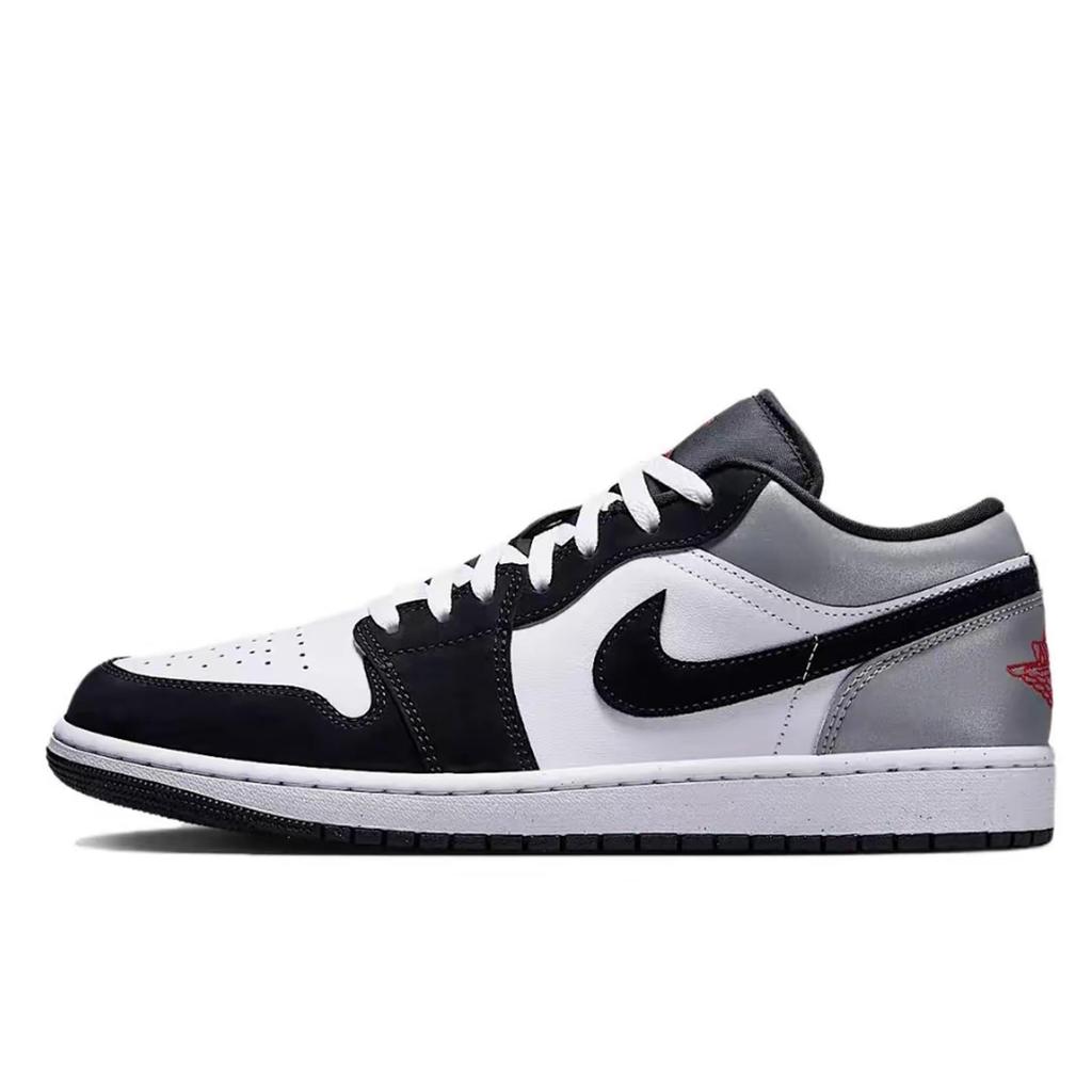 Jordan Air Jordan 1 Легкие Низкие Винтажные Баскетбольные Кроссовки Унисекс Теневой Серый HF3148-106(Команда975-)