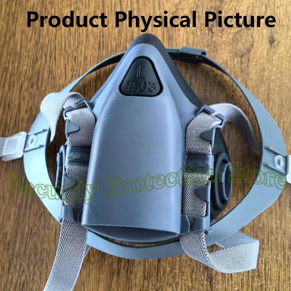 Reusable Respirator 6200 6300 7502 7503 6502 7772 6800 Spray Mask for Spraying Painting Chemical Polishing Welding Woodworking 4