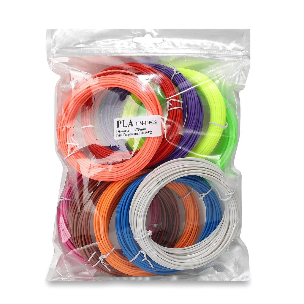Dewang 1.75mm PLA Filament, High-Temp 3D Printing Pen Consumables