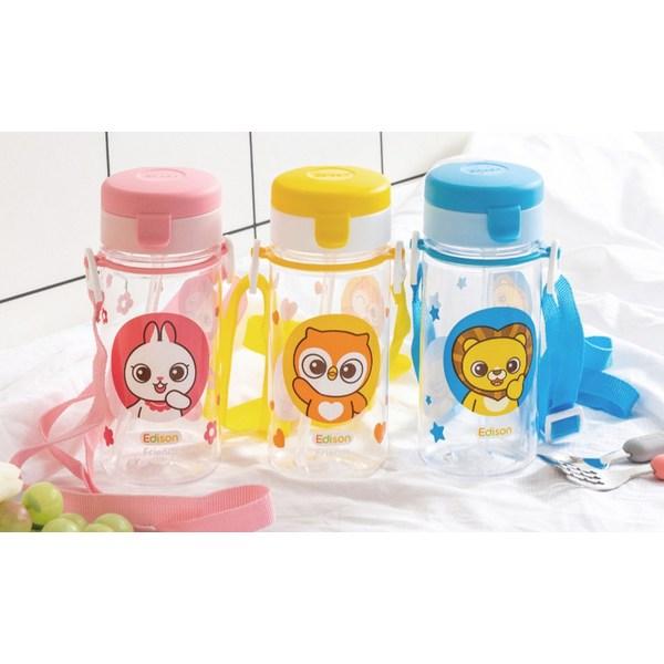 Edison Toddler Friends Непроливаемая соломенная чашка Ecozen, Rabbit Raney, 1 шт.