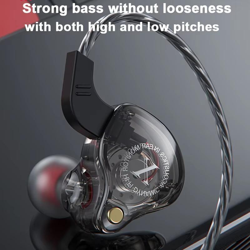 X2 3,5 мм внутриканальные наушники проводные наушники HIFI стерео звук бас спортивные наушники сабвуфер игровые гарнитуры