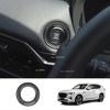 LHD RHD For Mazda CX60 CX 60   2024 Interior Accessories Carbon Fiber Air Condition Cover Trim Rearview mirror cover