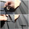 3M Rubber Moulding Car Roof Edge Windscreen Sunroof Pillar Gutter Seal Strip