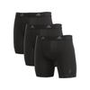 Moisture Wicking Sports Boxer Briefs 3 Pack Men Underwear Black 4A3M03-000