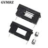 10PCS/lot BLX-A 5*20MM BLACK GLASS FUSE HOLDER 5*20 Insurance Tube Socket Fuseholder for 5X20MM 5X20 Fuse PCB BOARD
