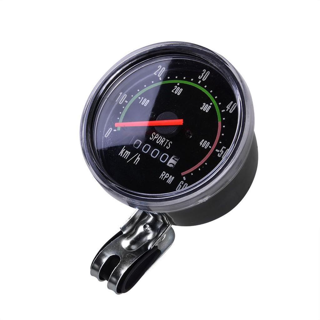 Bicycle Speedometer Bike Speed Meter Circular Universal Mechanical Accurate Measurement