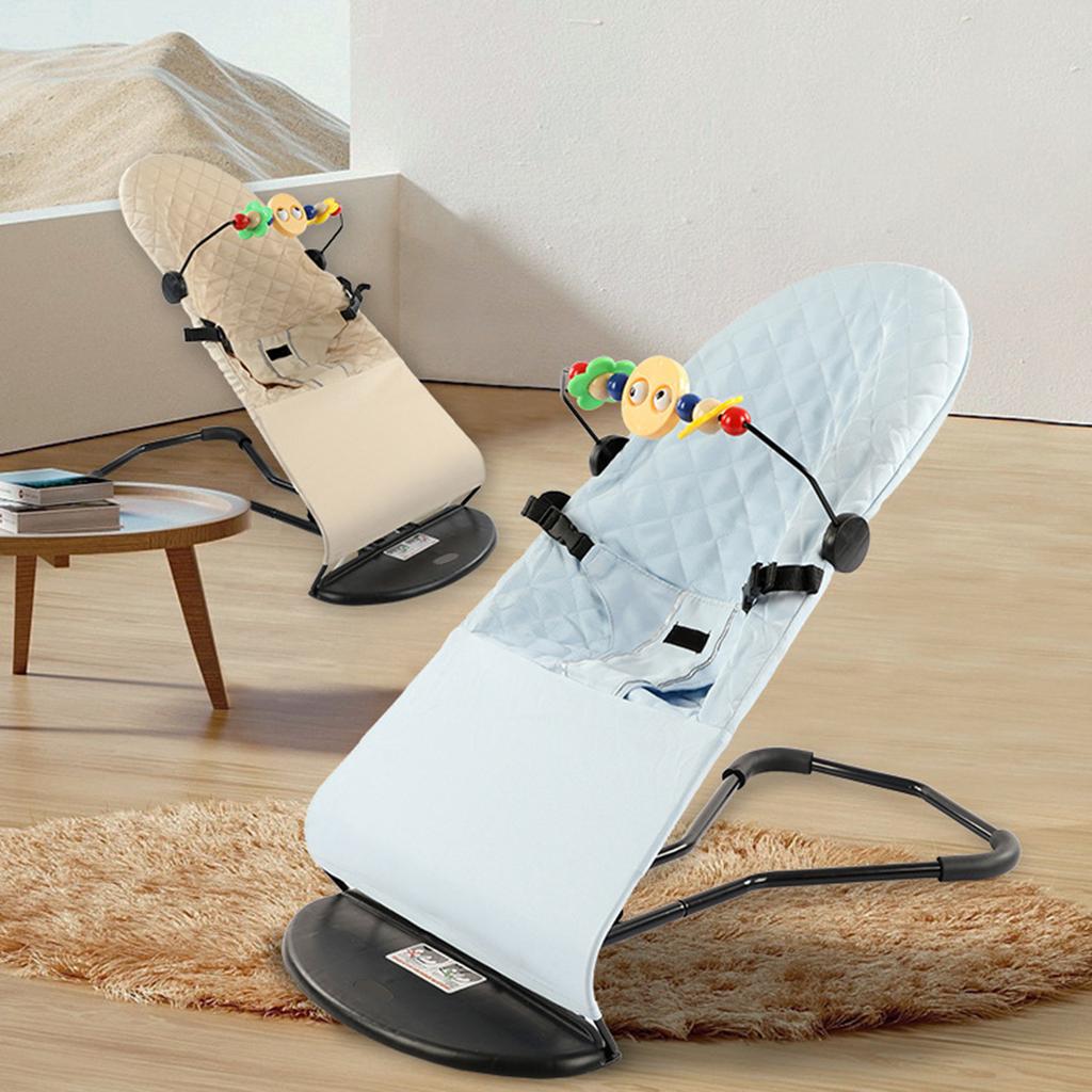 Уютное детское кресло-качалка, чехол из хлопчатобумажной ткани, защитный чехол, легко стирать и заменять, удобный детский аксессуар