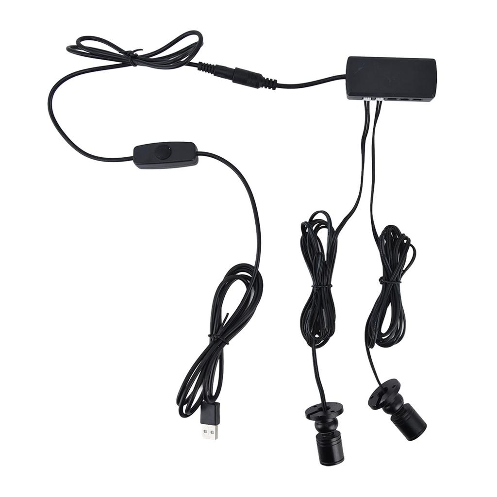 Витрина Освещение USB Диммируемый Круглый Маленький Светодиодный Светильник Шкафа Для Выставки Шкафа