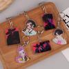 Kpop Охотники на демонов Huntrix Saja Boys Брелки для аксессуаров Ювелирные изделия Руми Зои Джину Мира Продал душу Брелки Подарки для фанатов