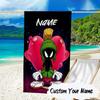 Custom Name Superhero Adventure Martian Microfiber Beach Towel Super Soft & Absorbent for Bath, Beach, Travel  Bath Time Accessory, Fan gifts