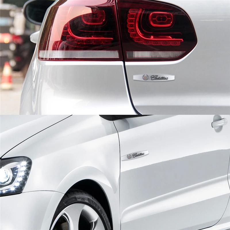 Car Door Side Stickers Protection Badge For Cadillac Escalade CTS ATS SRX Deville BLS XT4 XT5 XT6 STS XTS SLR XLR CT4 CT5 CT6