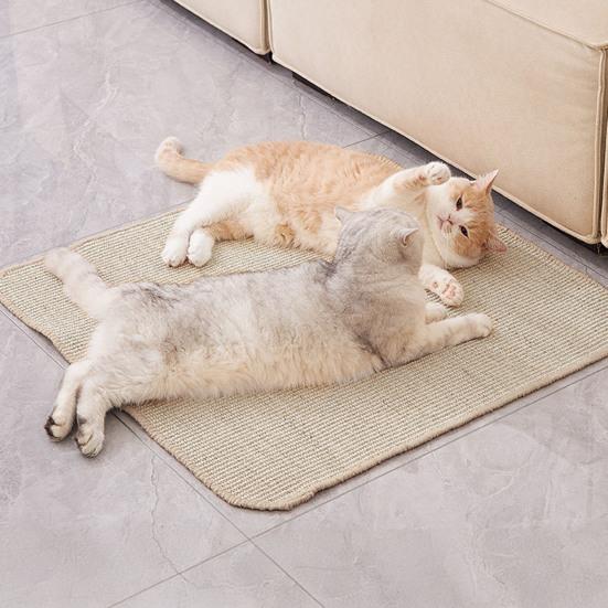 Доска для царапания кошек, сизаль, пеньковая накладка, настенная, защитная мебель, дрессировочная доска для лап, устойчивая к царапинам, столб для царапания кошек