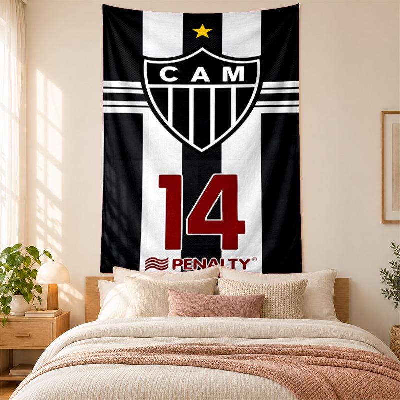 Clube Atletico Mineiro Tapestry highquality for decorating living room bedroom dorm walls ideal as bedroom wallart orholiday gift