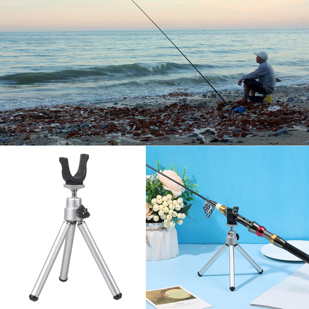 New Bracket Winter Ice Rods Rests Fishing Rod Holder Pole Support Stand Telescopic Tripod