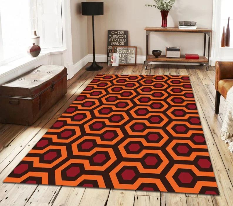 Зеленый ковер для гостиной Ковер The Shining Overlook Hotel Ковер для гостиной на Хэллоуин Домашние декоративные коврики