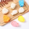 4Pcs/Set Cute Small Dolphin Small Seal Squirrel Bear Sandwich Cookie Mold Cutters Cutter Cookie Cake Decorating Moulds Tools