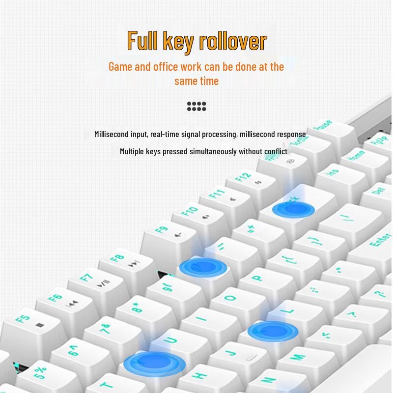 Dareu EK810 Tri-Mode RGB Mechanical Keyboard