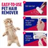 Pet Hair Remover Roller Removing Dog Cat Self Cleaning Lint Pet Hair Remover Pet Hair Remov Cleaning One Hand Operate