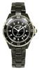 Technos T9C06BB Ceramic Date Black Men's Watch,