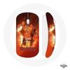 Wireless Mouse - MANIACASE - Buakaw Banchamek - Orange - USB Wifi Key Included - Compatible Mac and PC