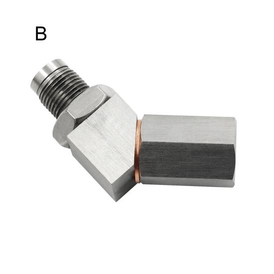 Универсальный удлинитель датчика 0/45/90 градусов Мини-разъем каталитического нейтрализатора для герметичного соединения двигателя