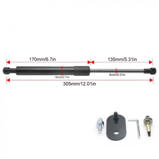 Tailgate Assist Slowdown Gas Shock Strut For 1999-14 Ford F-250/350 Super Duty