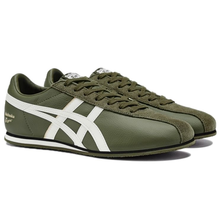 ONITSUKA TIGER Унисекс FB Тренер Оливково-зеленый Белый 1183B768-300