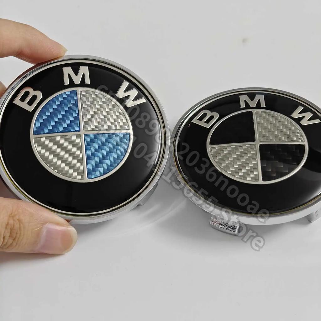 XMVPW1 For BMW Hot 2025 Carbon fiber Front Hood Emblem Trunk Rear badge logo For BMW E46 E90 F30 F10 F20 G20 E87 E60 E63 F01 F02 G14 E8