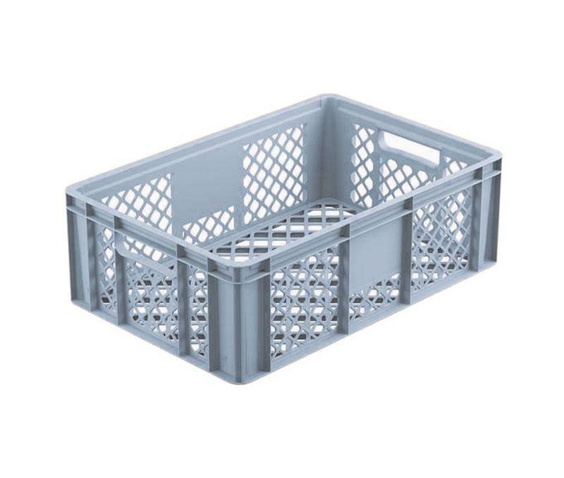 Openwork Container 600X400X200 Gray