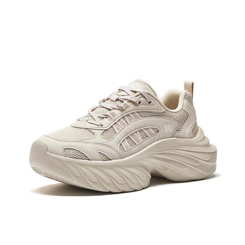 Anta Yanhua Women Low Top Lifestyle Casual Shoes Chalk Pale Grey 922538882-4
