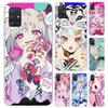 Милый Аниме Девушка INS Чехол для Телефона для Samsung Galaxy A52 A32 A22 A12 A02S A50S A30S A10S Note 20 Ultra 10 Plus S10 A31 A20 A71 A72