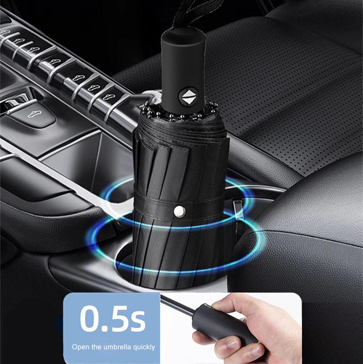 Car LOGO Umbrella For Volkswagen VW Golf Blue Motion Polo Passat Beetle Jetta Tiguan Touran Auto Anti-UV Windproof Accessories BG3