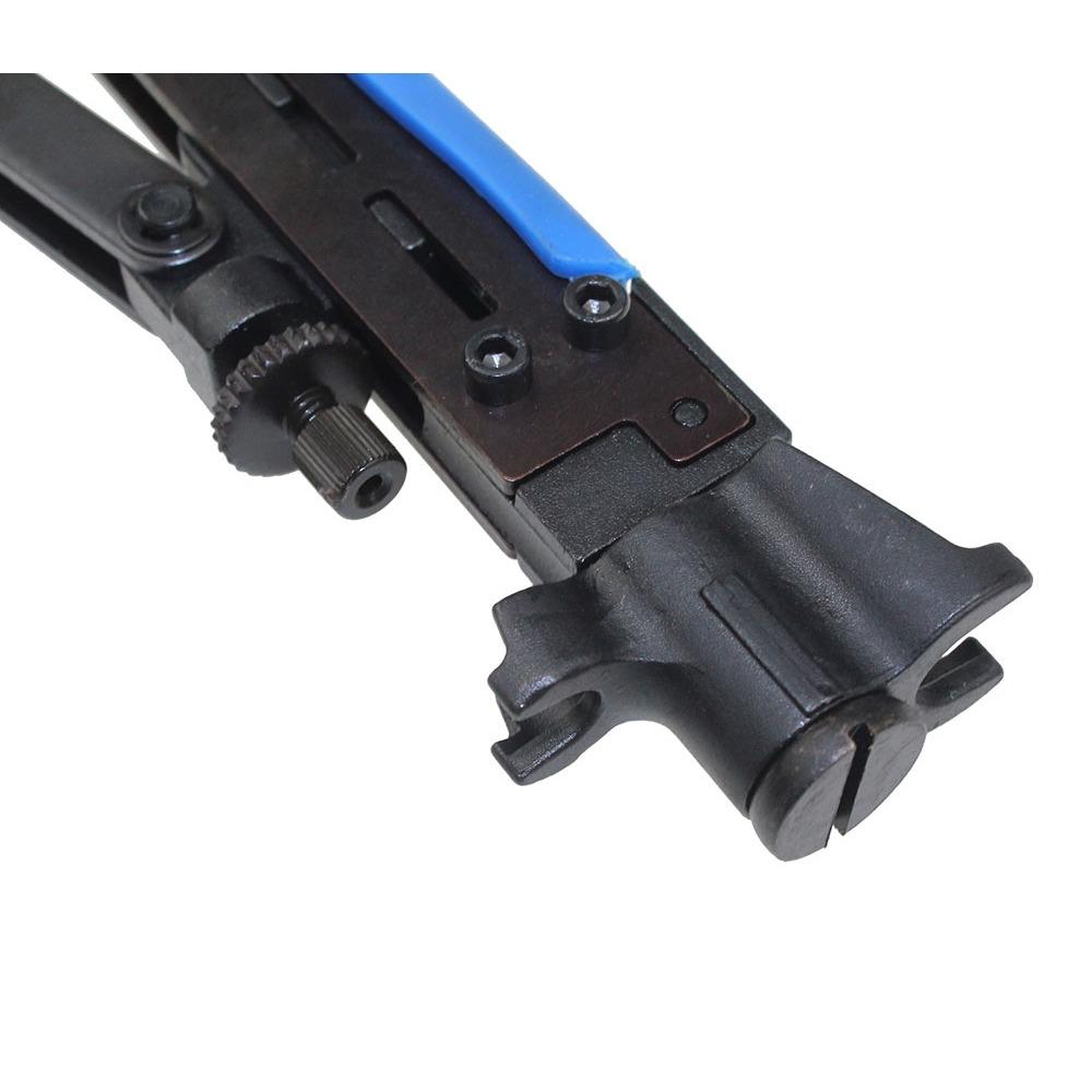 Совершенно новый инструмент для обжима коаксиального кабеля RG6 RG11 RG59, компрессионный инструмент для F-коннектора Новый