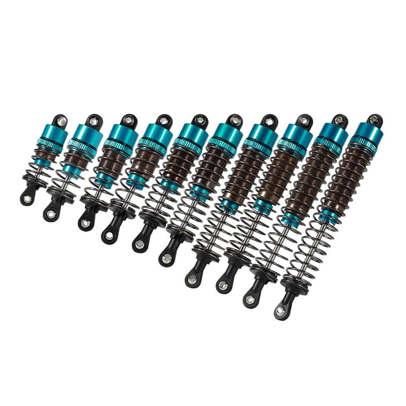 4Pcs 52mm-120mm RC Car Shock Absorber for 1/10 RC Monster Trucks Buggy Truggy On-Road Touring Drift Cars LC Racing Upgrade Parts