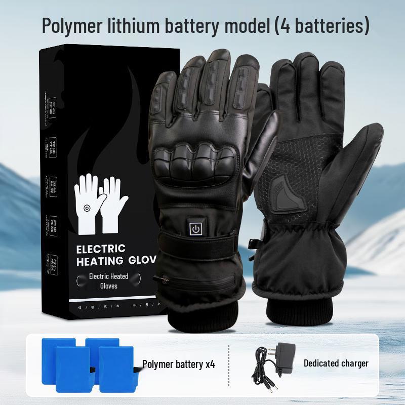 Нагревающиеся перчатки для езды Lishi 7,4 В