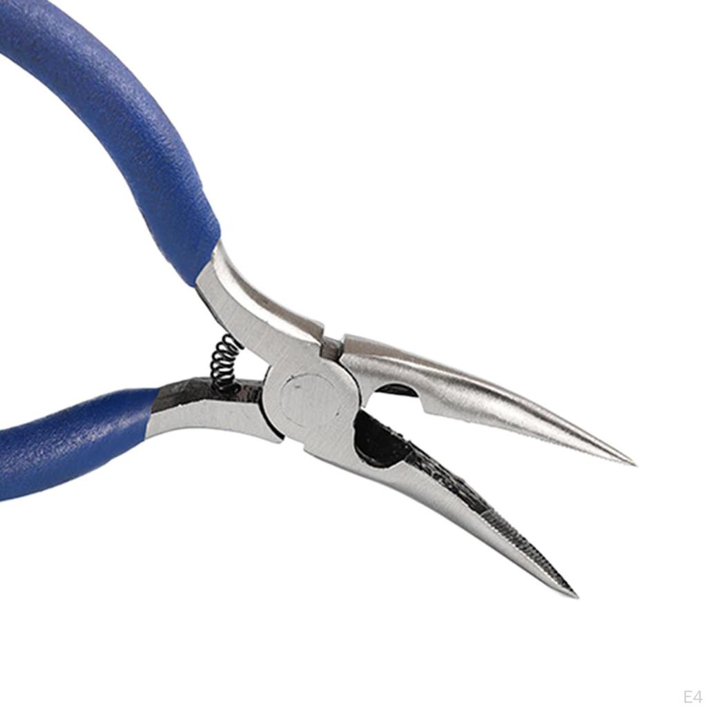 Плоскогубцы с длинным носом, куриные ножки, без костей, с удобной ручкой, 5-дюймовый инструмент для удаления ювелирных изделий, плоскогубцы для