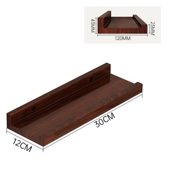 Modern Wall Mounted Storage Rack Strong Load-bearing Simple Installation Bathroom Floating Shelves Display Organizer