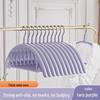 Luxury Non-Slip Plastic Hanger for Adults - Traceless Semicircular Design for Home & Clothing Stores