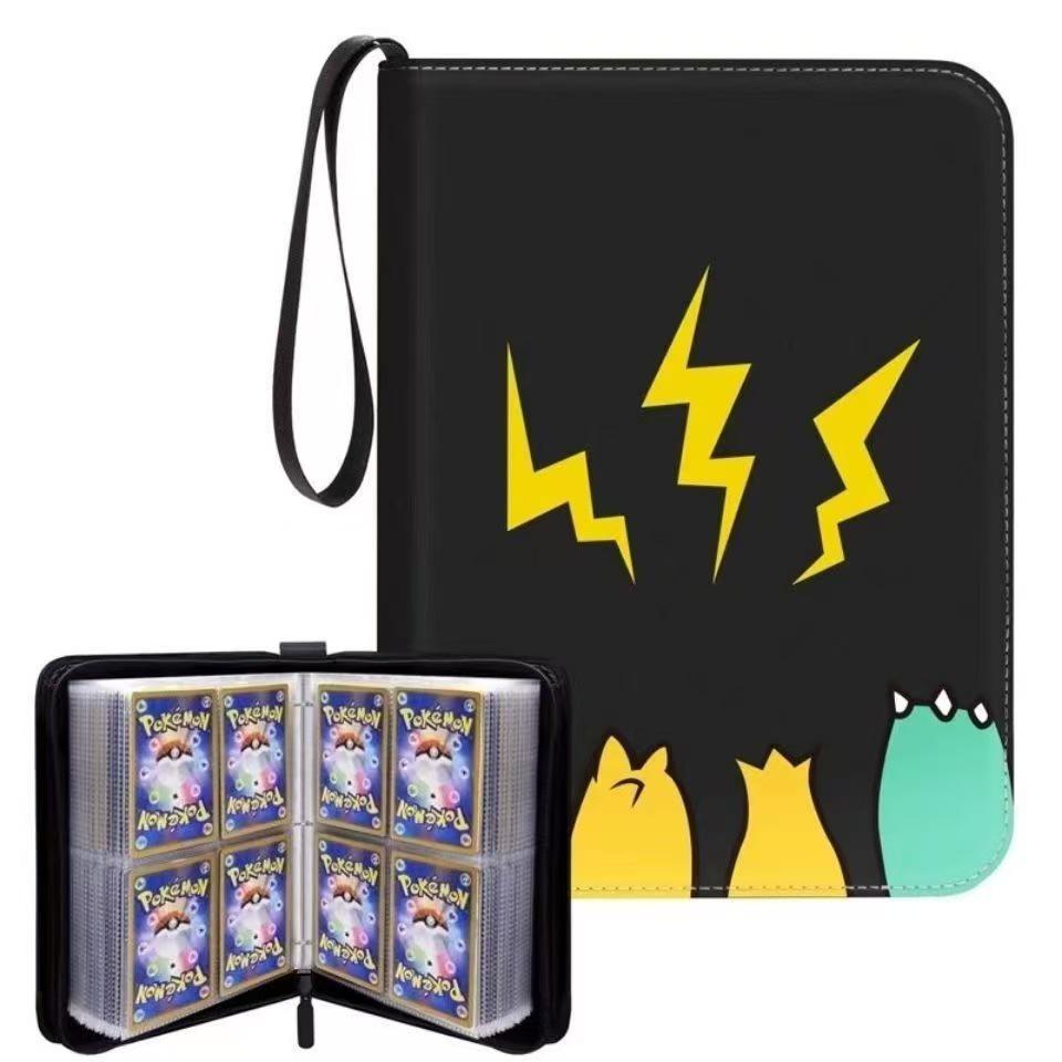 Pokémon Card Collection Book: 4-Grid & 9-Grid PU Game Album