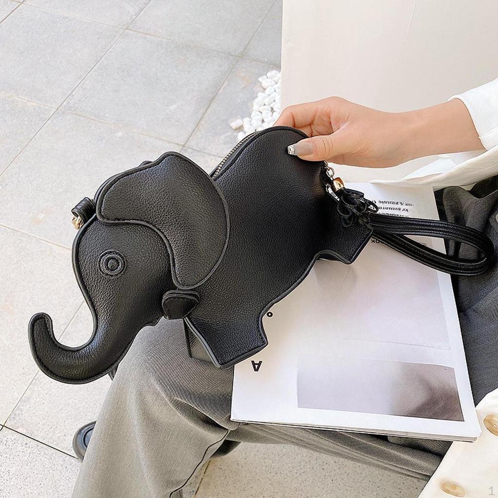 Сумка через плечо в форме слона, забавная сумка для вечеринки на открытом воздухе, летней работы