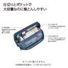 KOKUYO Pencil Case, Pencil Case, Large Capacity, Wide Open, Easy To Take Out, Organized, Kabako F-VBF261D