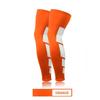 Full Length Compression Leg Sleeves High Stretch Breathable Polyester Men Women Running Basketball Cycling OEM