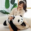 Cute Panda Giant Plush Toy Carry A Bag Adorable Zoo Souvenir Children Doll Gift