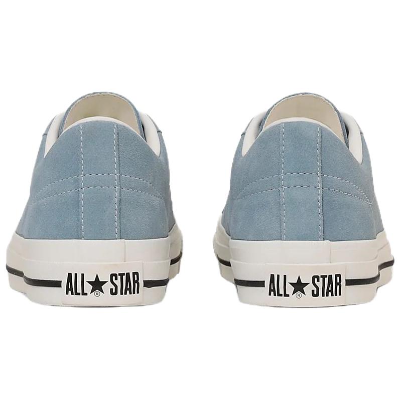 Converse One Star Замшевые Мягкие Удобные Нескользящие Прочные Низкие Кеды для Скейтбординга Унисекс Синие 35200863