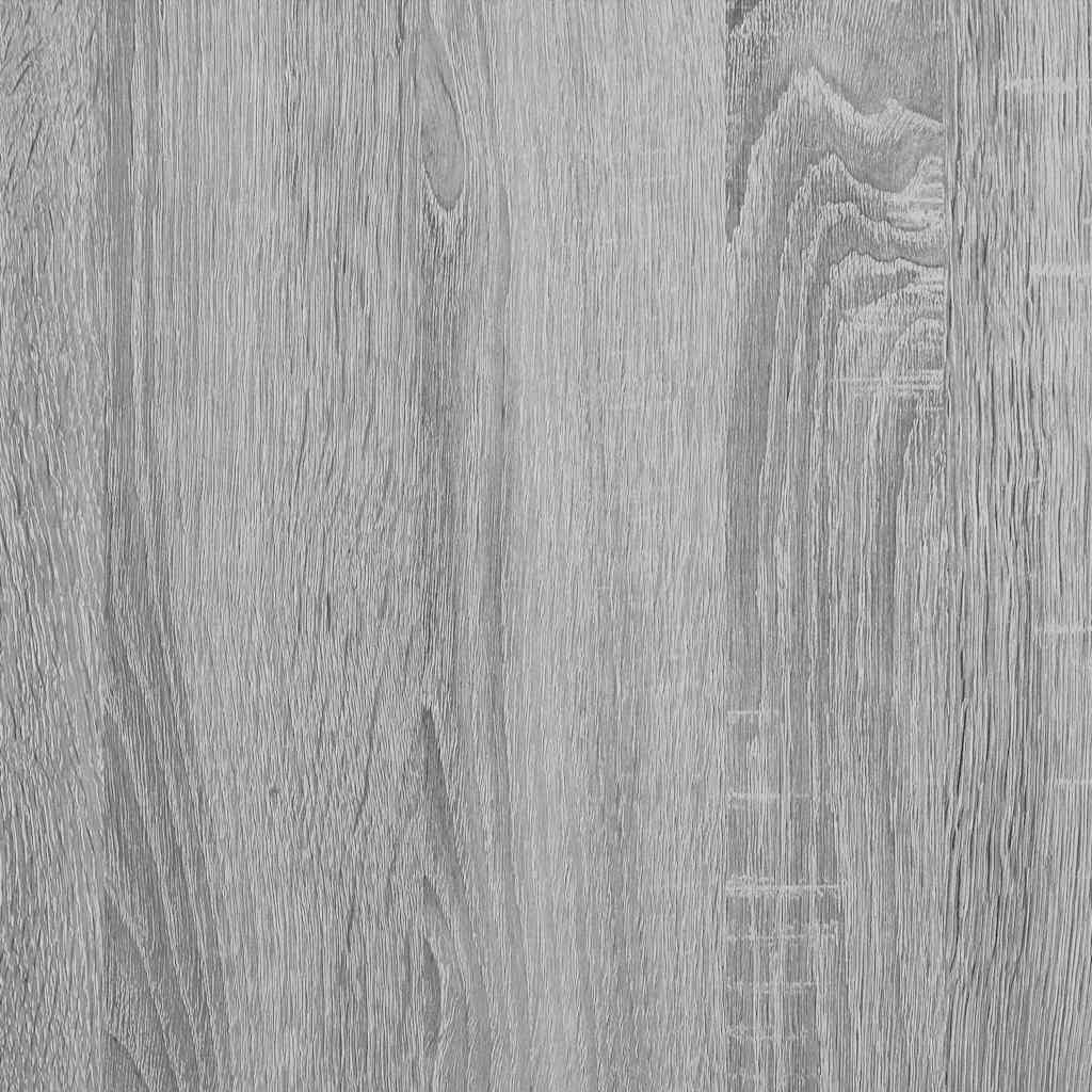 Wardrobe Grey Sonoma 90 x 52 x 200 cm Engineered Wood
