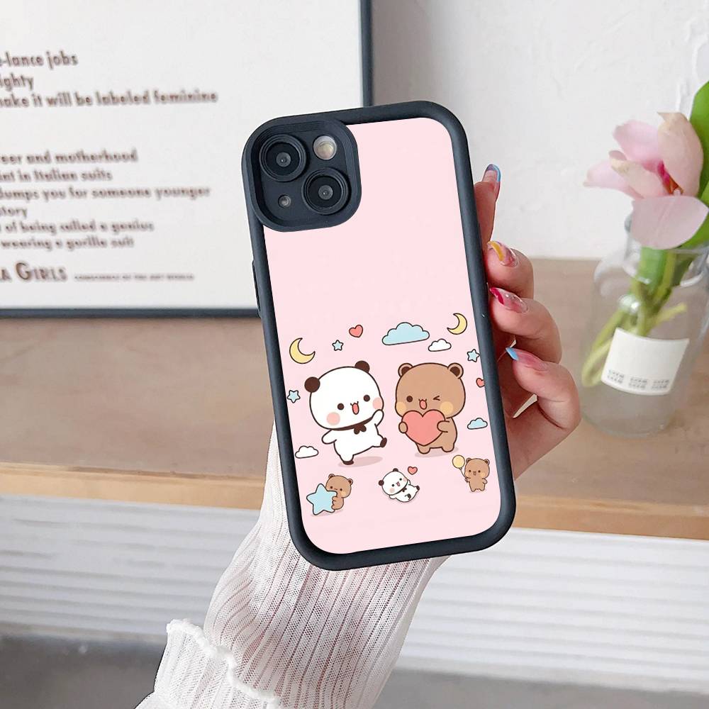Чехол для телефона BuBu And DuDu для IPhone 17 16 15 14 13 12 11 Air Plus Pro Max Мягкая задняя крышка