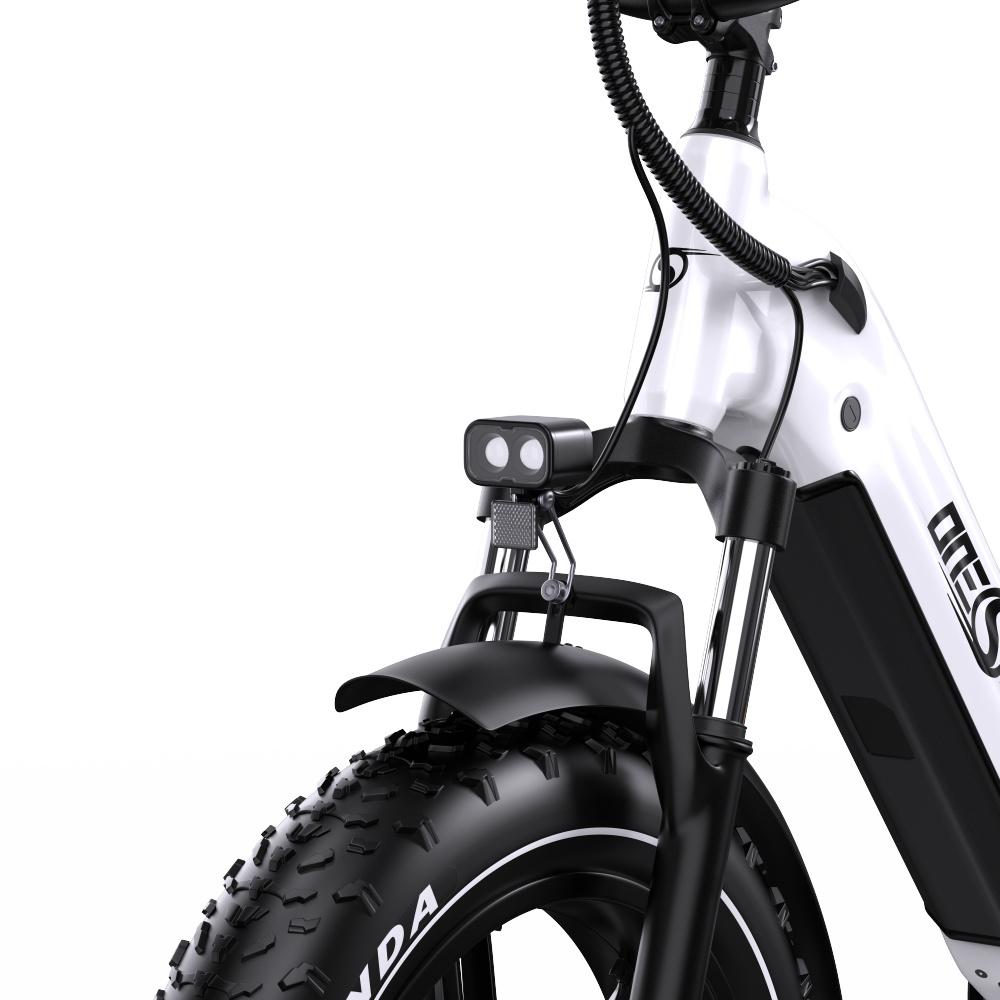 ONESPORT OT08 Adults E-Bike - 500W Responsive Motor 48V18Ah Removable Battery 120KG Weight Capacity Perfect for Daily Errands