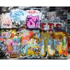 3d Graffiti Large Mural Fashion Style Trend Street Wall Mural Brick Graffiti Wallpaper Kids Bedroom Murals Home Decor