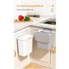 Настенный мусорный бак кухонный шкаф для хранения умное ведро для ванной комнаты переработка мусора подвесные мусорные баки кухонные принадлежности
