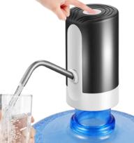 UNTIOR Button Dispense Automatic Gallon Bottle Drinking Switch Touch Control Electric Water Pump Button Dispenser USB Charging